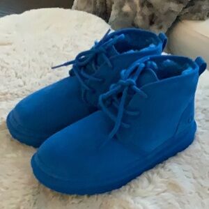 UGG Blue Boots Never Worn!! Size 4 Make an Offer!!!